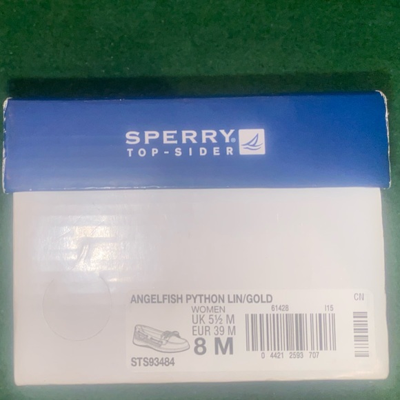 SPERRY Angelfish Python Linen-Gold - Picture 10 of 10
